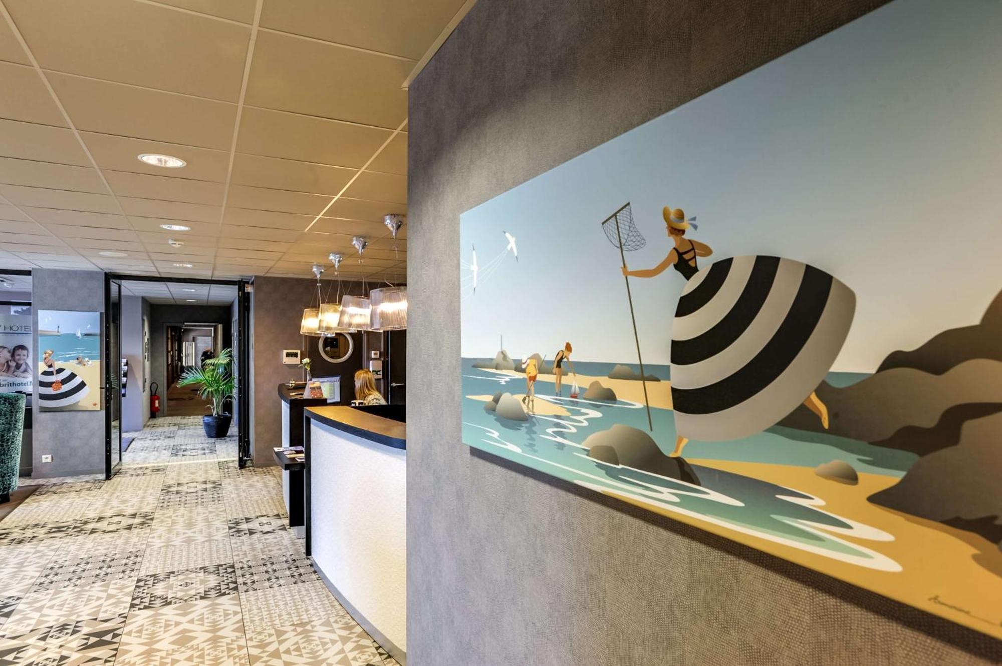 Brit Hotel Le Galion & Spa Binic Bagian luar foto