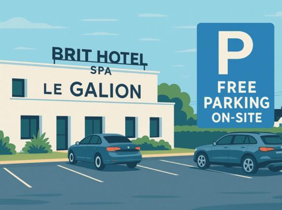 Brit Hotel Le Galion & Spa Binic Bagian luar foto